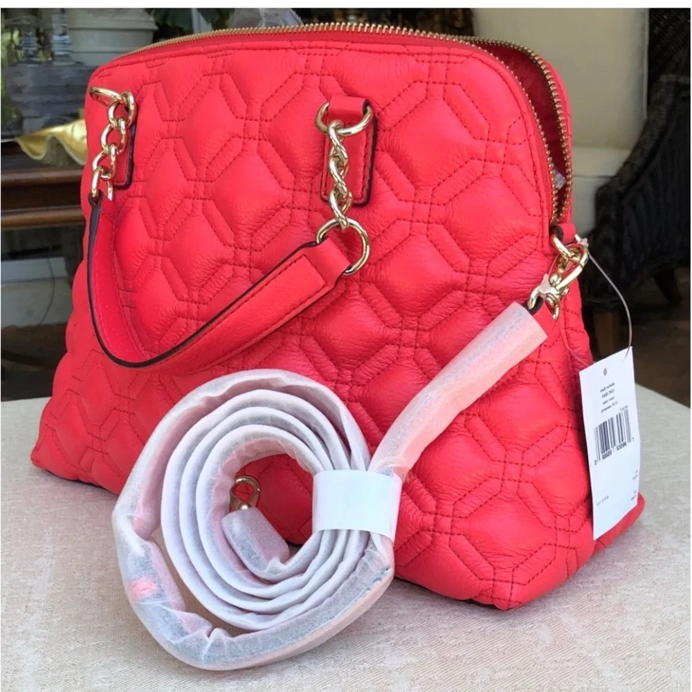KATE SPADE KATE SPADE small rachelle astor court satchel crossbody leather